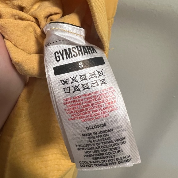 Women's Gymshark Vital Seamless 2.0 Leggings Yellow - Picture 7 of 7